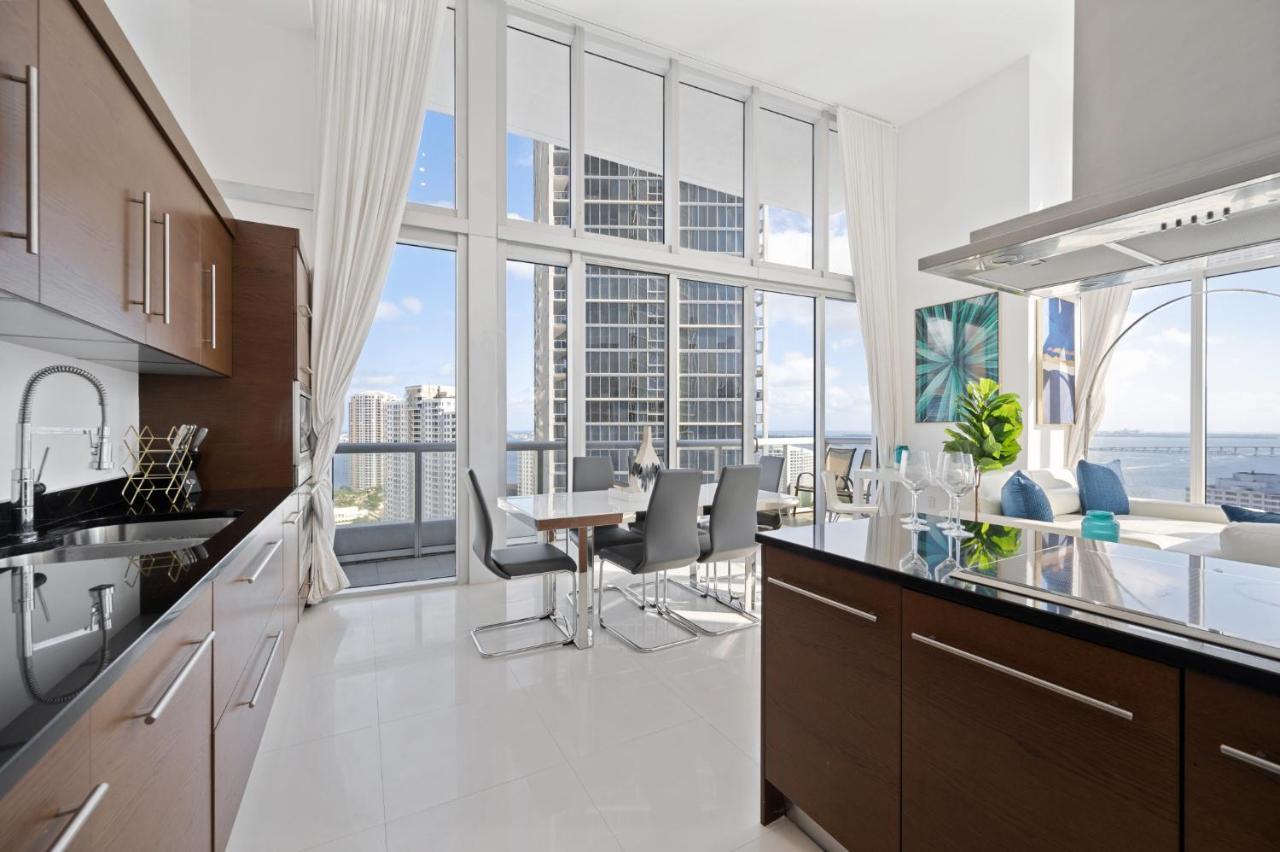 Iconic Luxurious High Ceilings Unit Brickell W Daire Miami Dış mekan fotoğraf