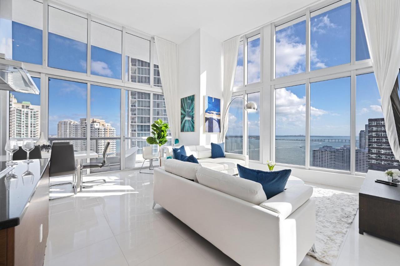 Iconic Luxurious High Ceilings Unit Brickell W Daire Miami Dış mekan fotoğraf