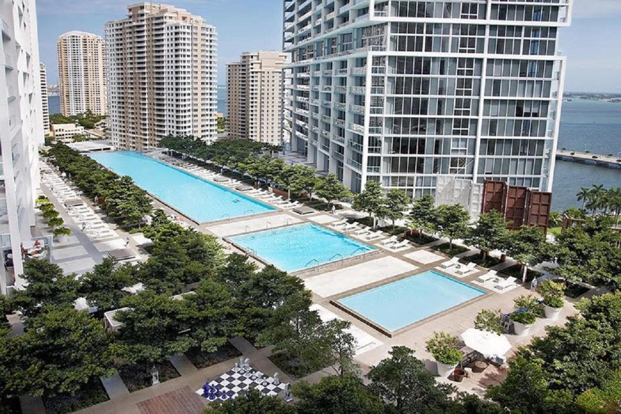 Iconic Luxurious High Ceilings Unit Brickell W Daire Miami Dış mekan fotoğraf